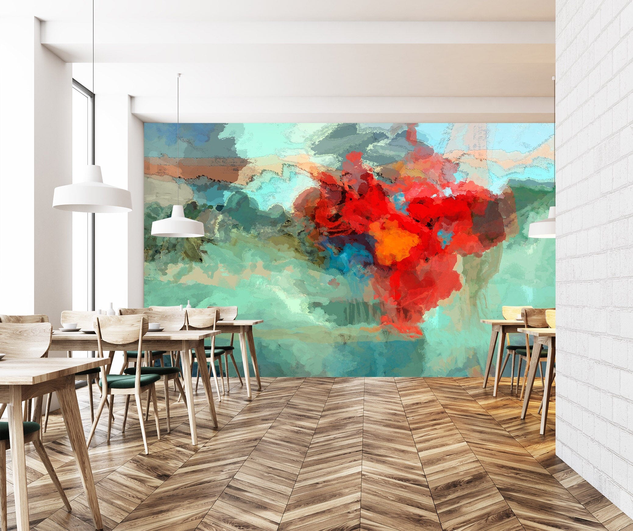 3D Red Graffiti 1542 Michael Tienhaara Wall Mural Wall Murals Wallpaper AJ Wallpaper 2