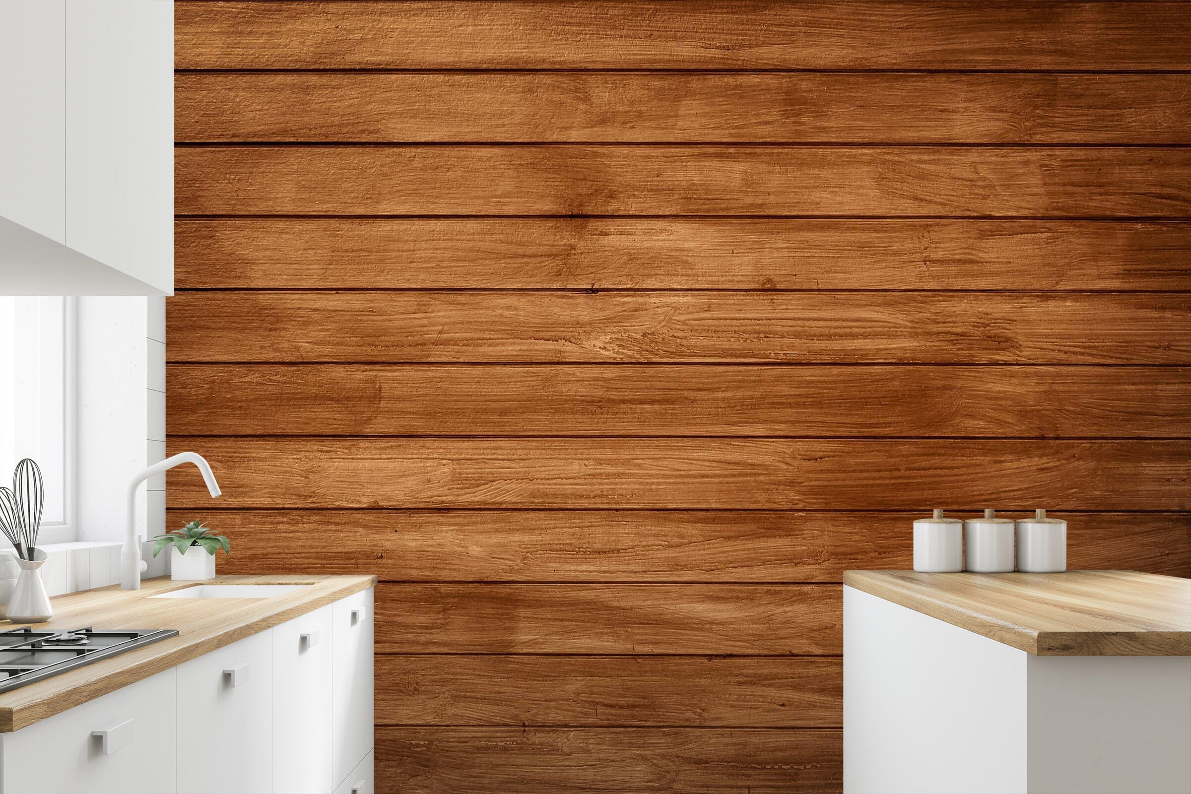 3D Red Wooden Board 82 Wall Murals Wallpaper AJ Wallpaper 2