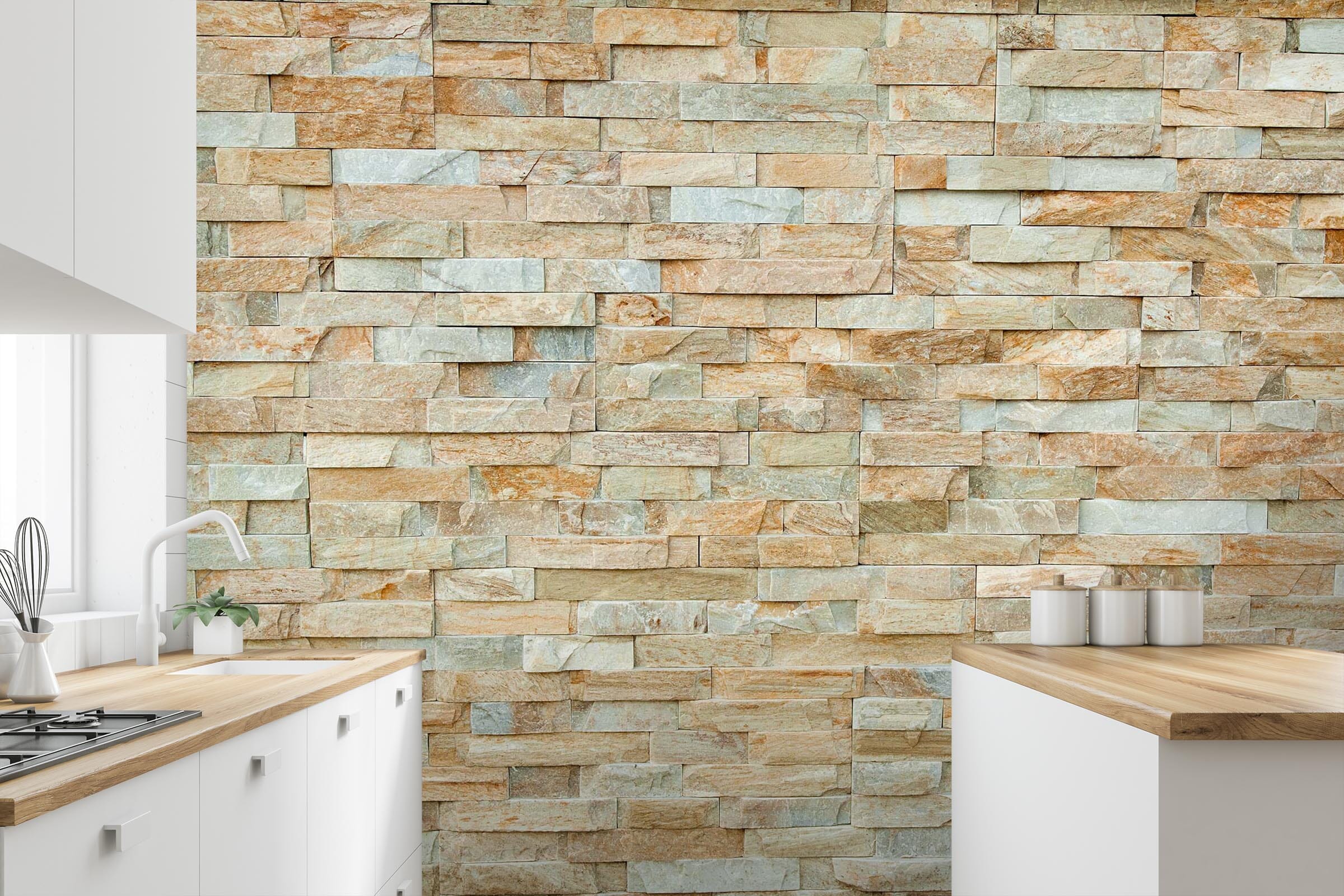 3D Slate Wall 101 Wall Murals Wallpaper AJ Wallpaper 2