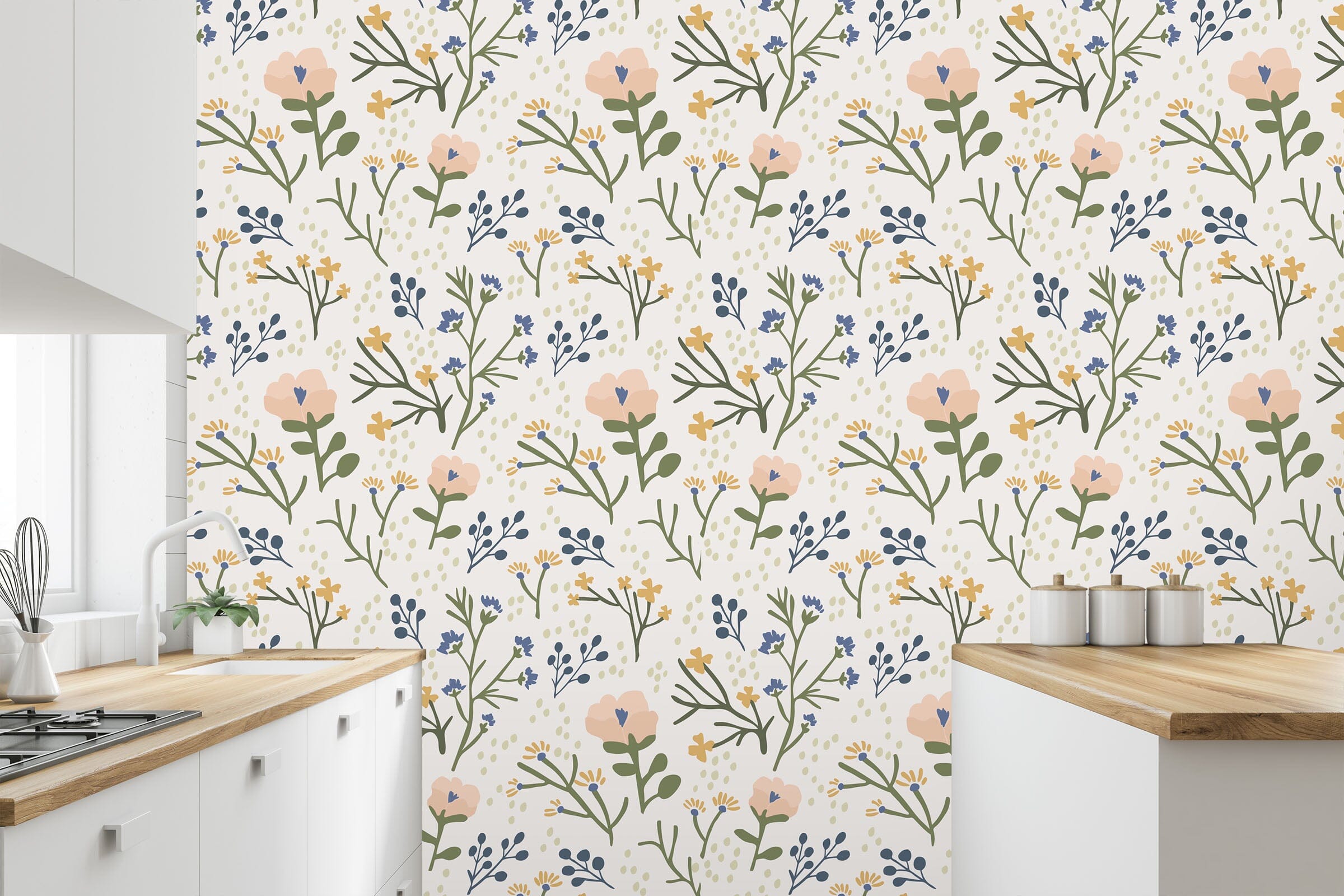 3D Cute Pattern 1407 Jillian Helvey Wall Mural Wall Murals Wallpaper AJ Wallpaper 2
