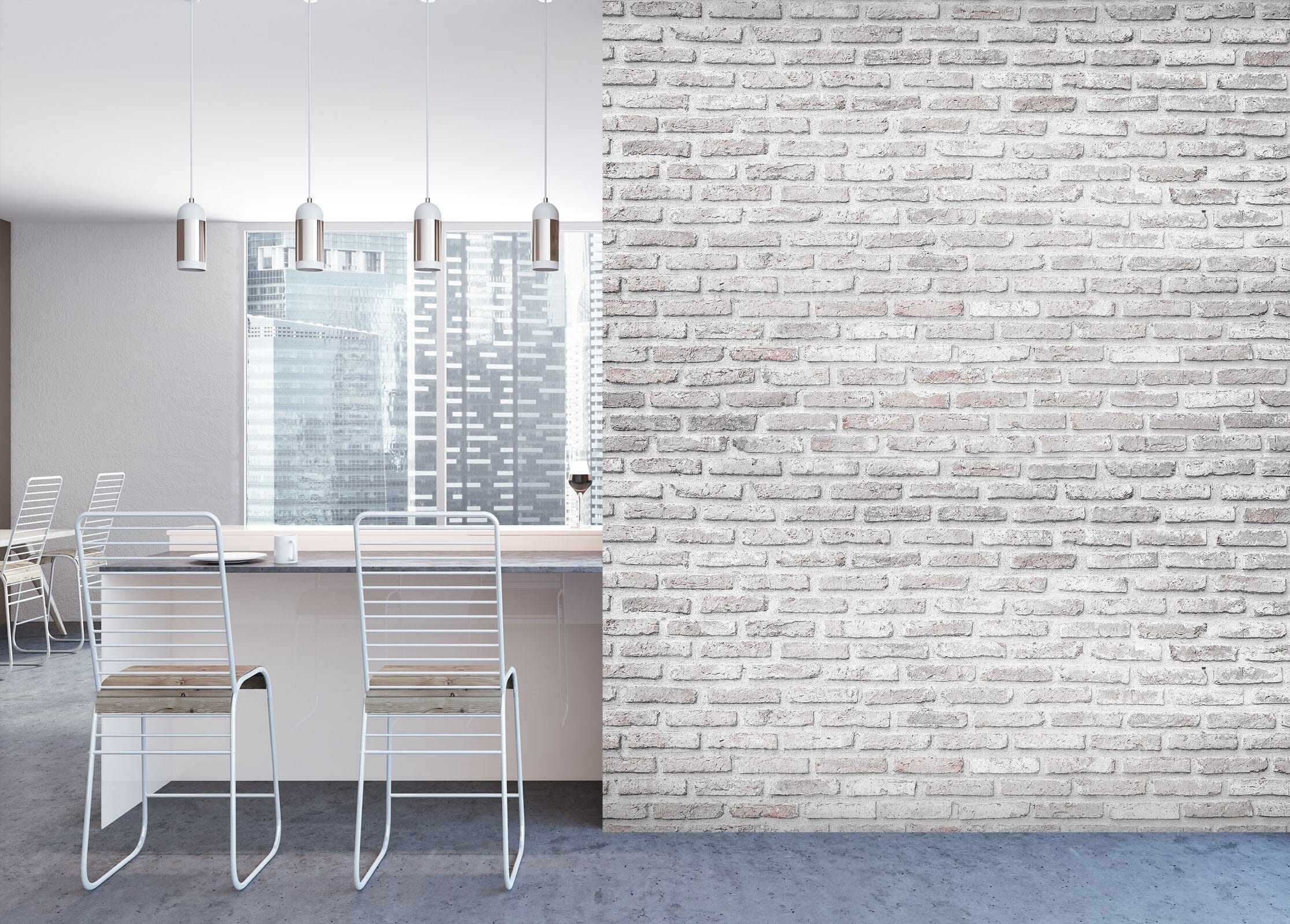 3D White Brick Wall 62 Wall Murals Wallpaper AJ Wallpaper 2