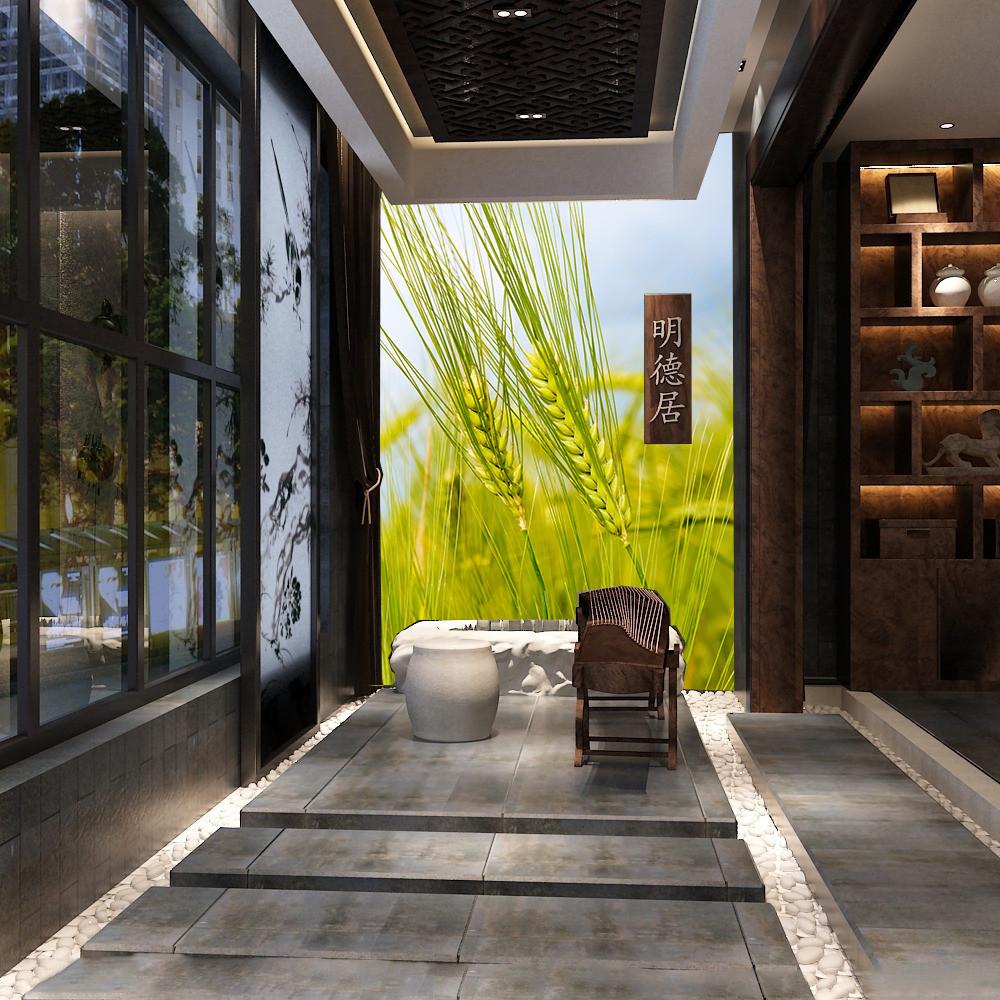 Green Wheat 1 Wallpaper AJ Wallpaper