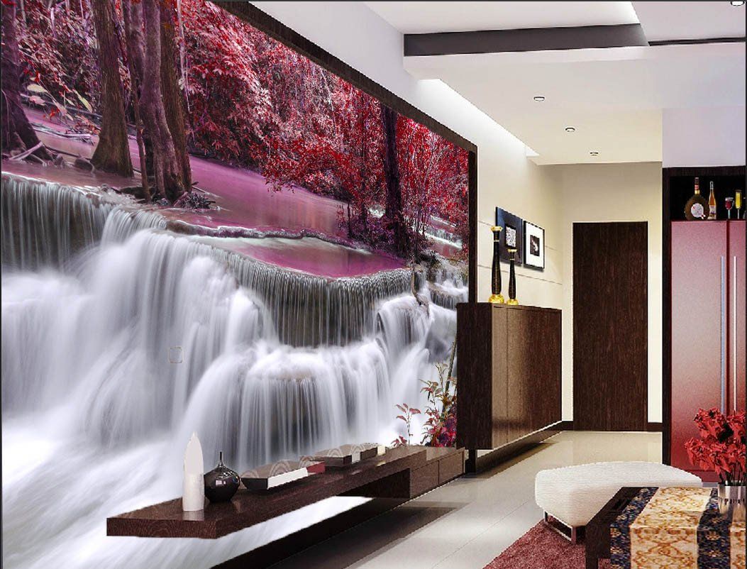 Beautiful Water Curtains Wallpaper AJ Wallpaper