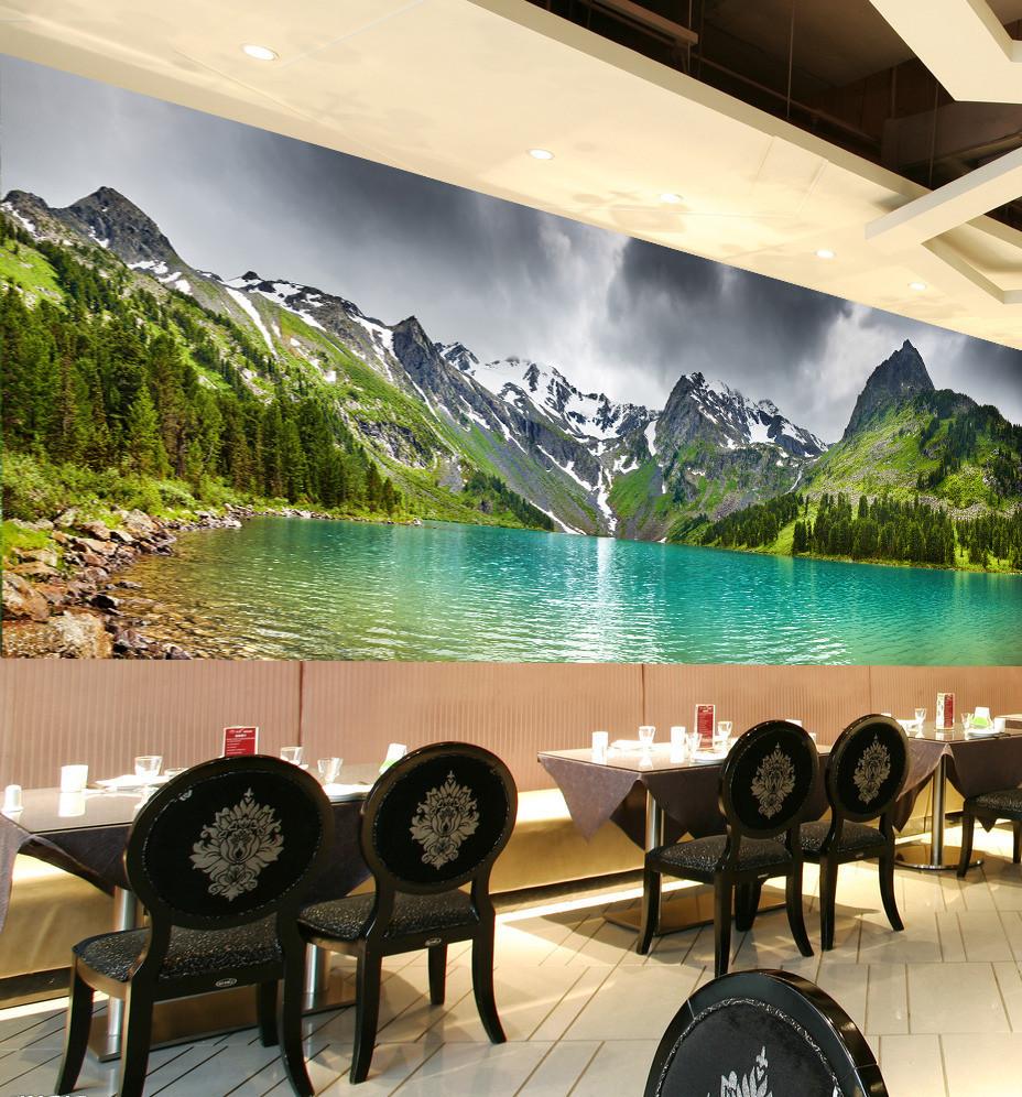 Alpine Lake 2 Wallpaper AJ Wallpaper