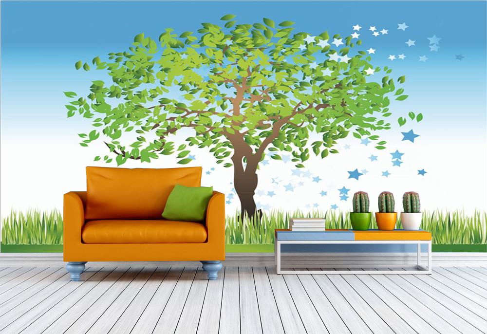 Stars Tree Wallpaper AJ Wallpaper