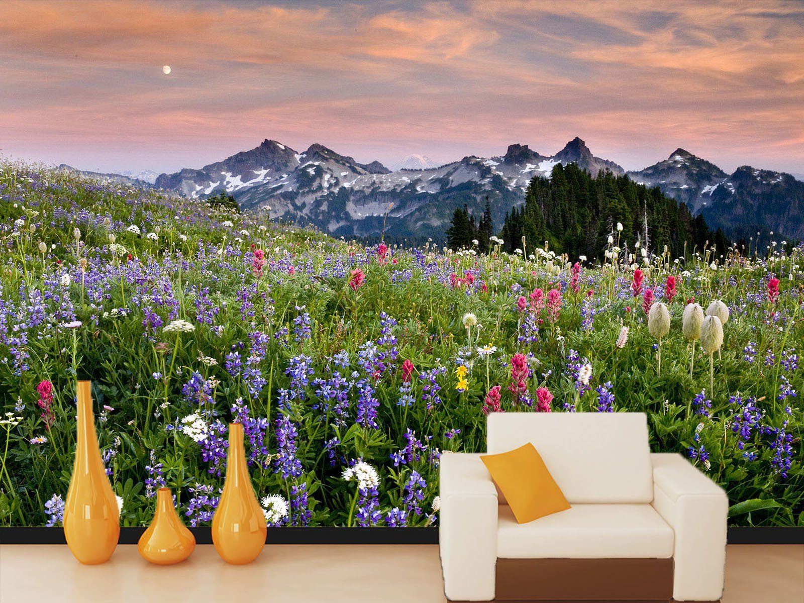 Various Wildflowers Wallpaper AJ Wallpaper