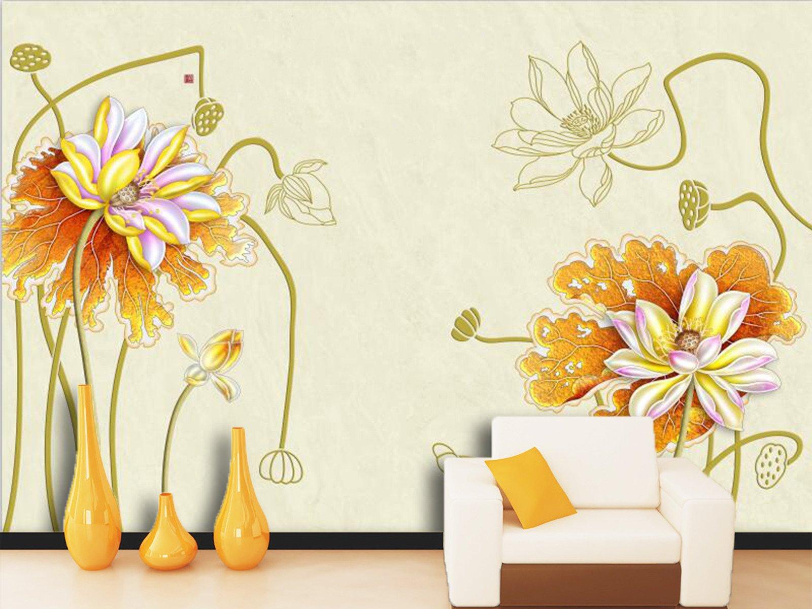 Elegant Lotus 456 Wallpaper AJ Wallpaper 1