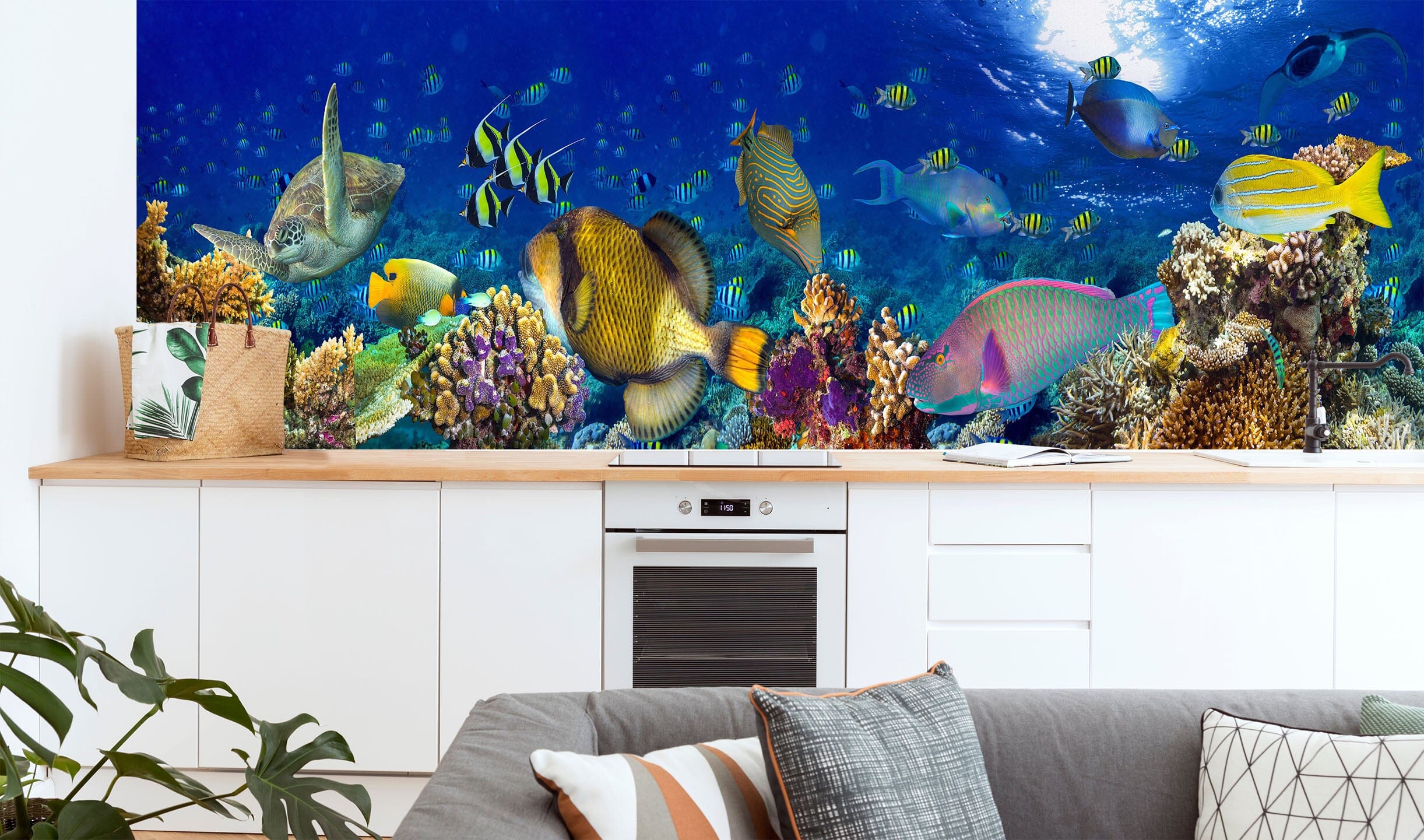 3D The Underwater World 1424 Wall Murals Wallpaper AJ Wallpaper 2