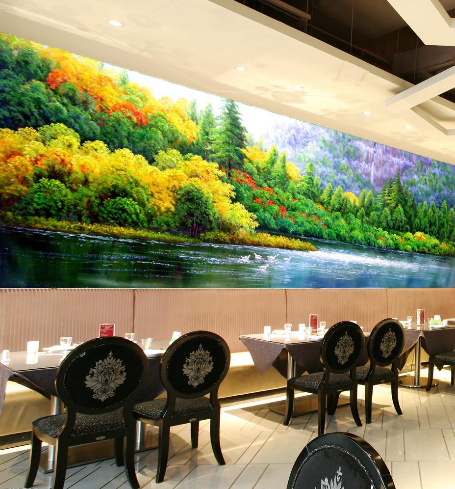 Mountains Lake Animals Wallpaper AJ Wallpaper