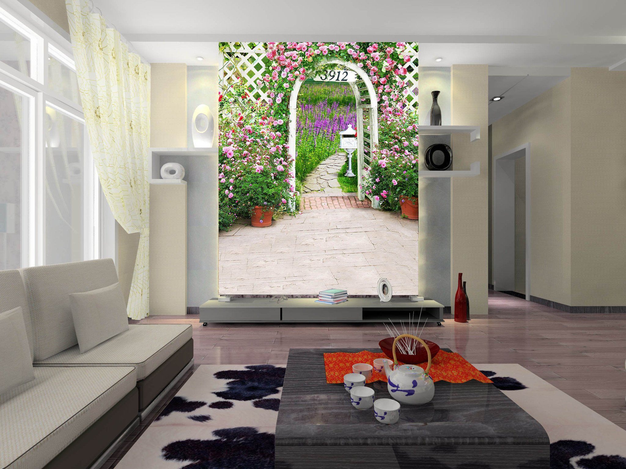 Garden Entrance Wallpaper AJ Wallpaper