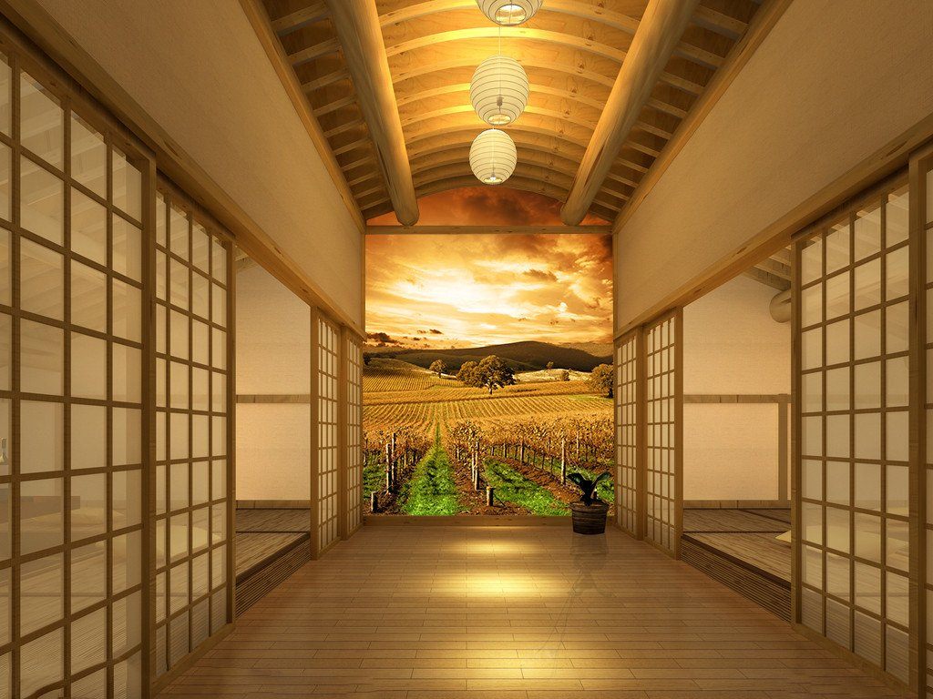 Vineyard Wallpaper AJ Wallpaper