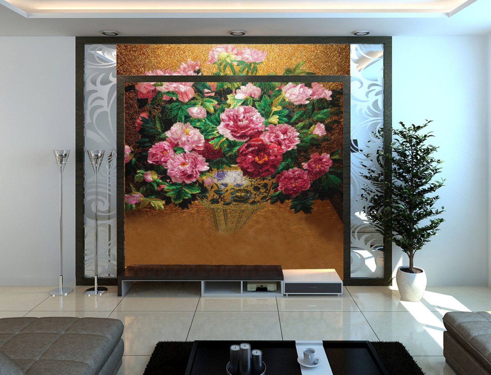 Red Blossoms 2 Wallpaper AJ Wallpaper