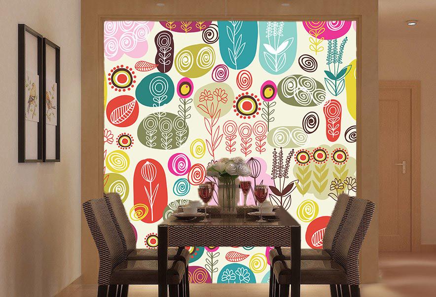 Plants Patterns Wallpaper AJ Wallpaper