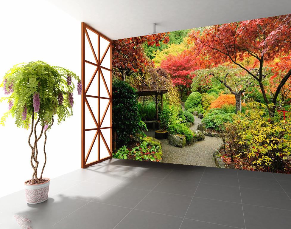 Jungle Forest Maple Tree Wallpaper AJ Wallpaper