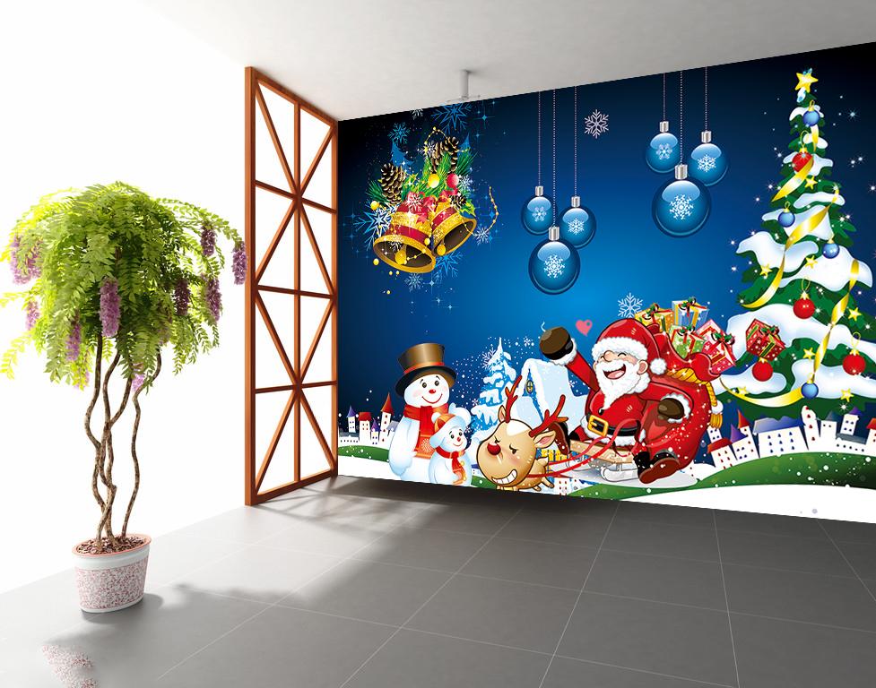 3D Christmas Ball Snowflake 119 Wallpaper AJ Wallpaper