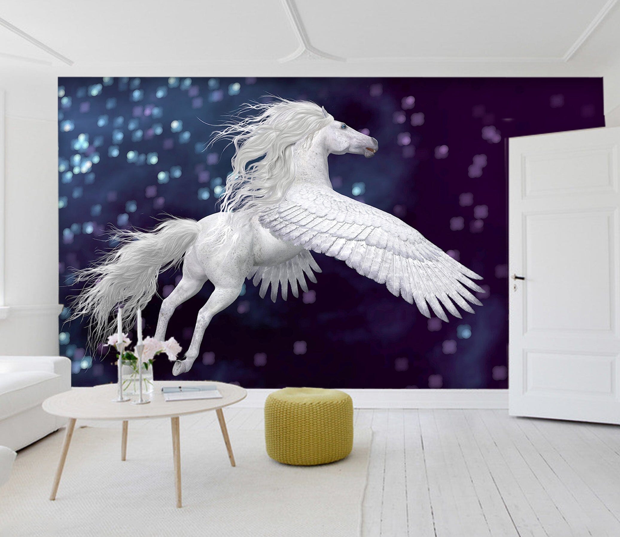 3D Wing Horse 1586 Wall Murals Wallpaper AJ Wallpaper 2