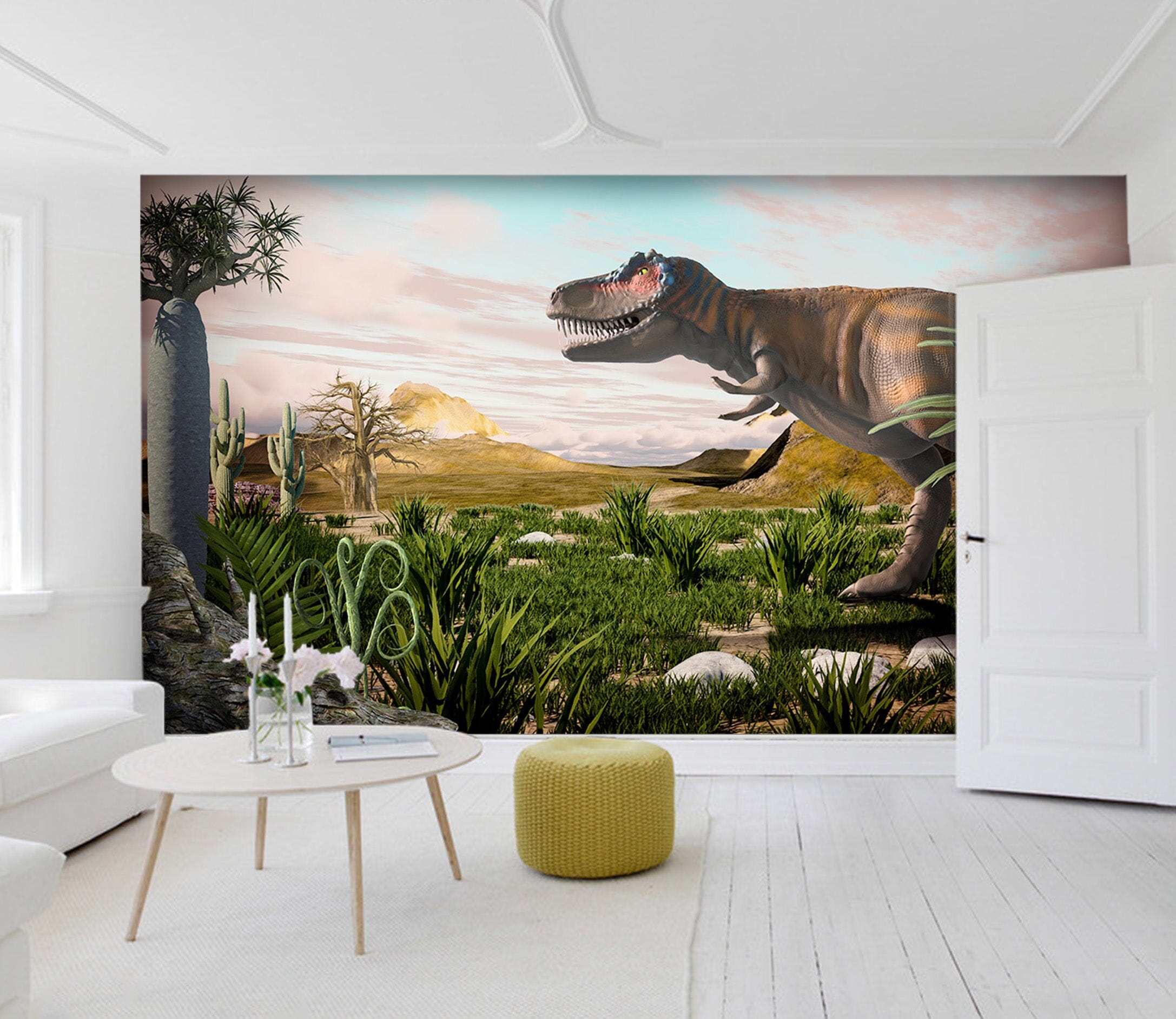 3D Prairie Overlord 1581 Wall Murals Wallpaper AJ Wallpaper 2