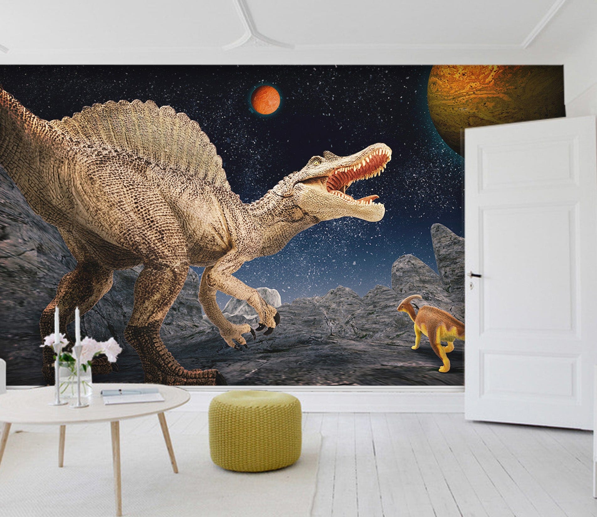 3D Dinosaur Valley 1570 Wall Murals Wallpaper AJ Wallpaper 2