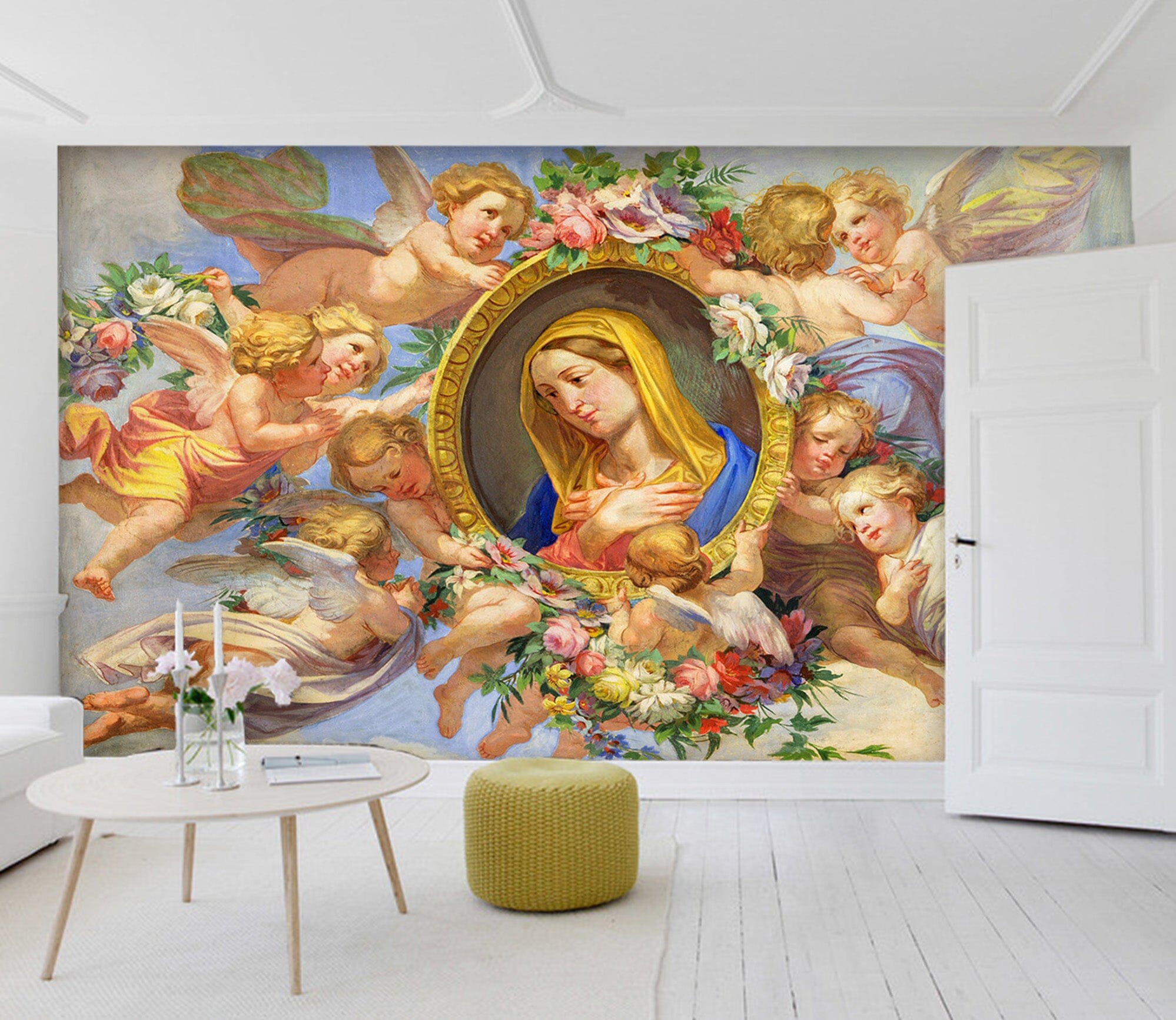 3D Girl Portrait 1572 Wall Murals Wallpaper AJ Wallpaper 2