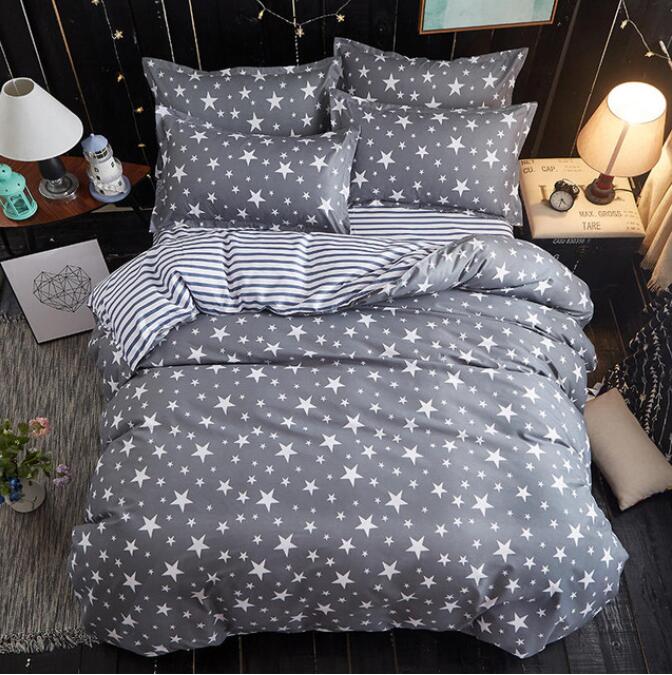 3D Many Five-Pointed Stars 4078 Bed Pillowcases Quilt