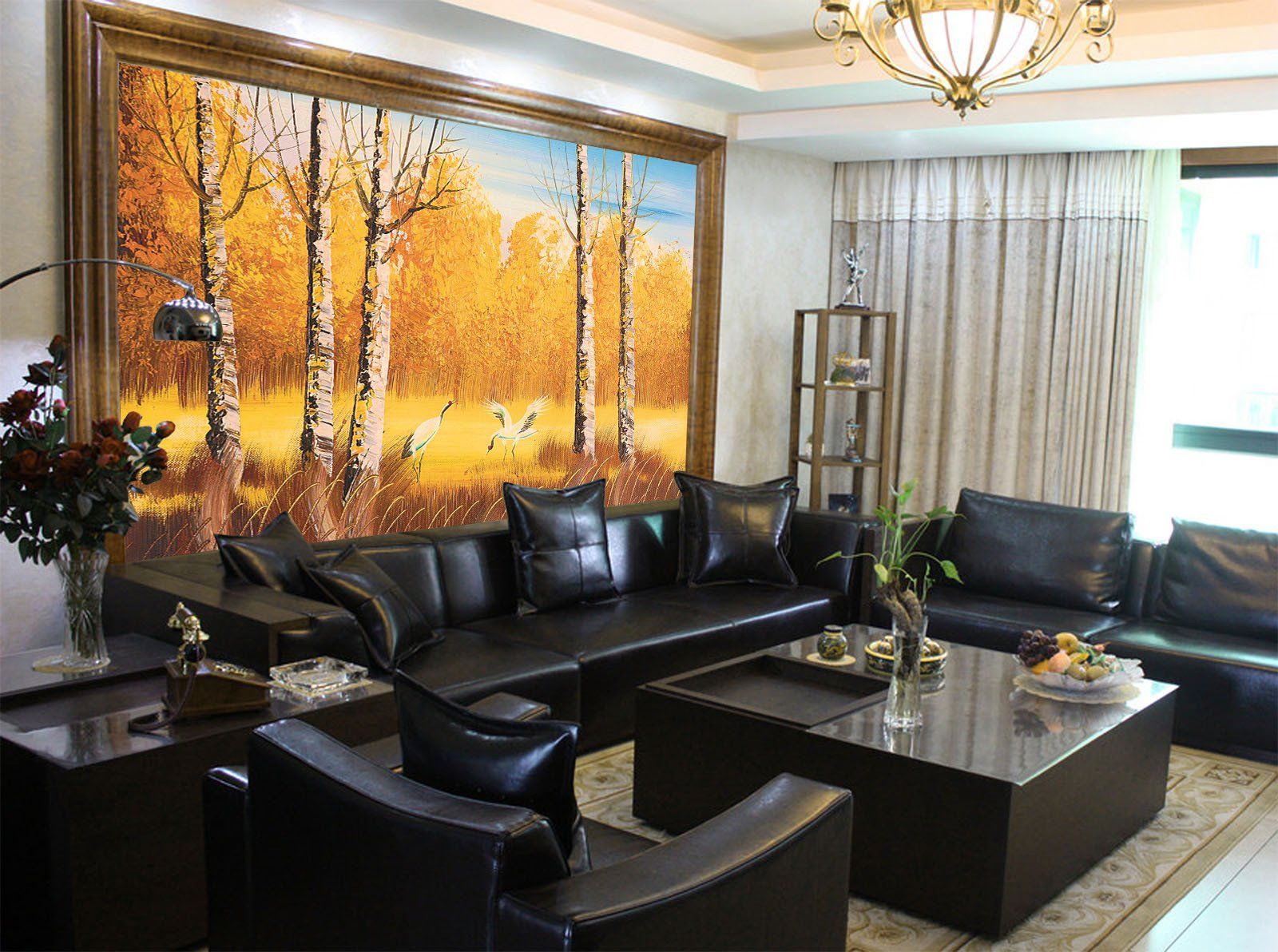 Wilderness Cranes Wallpaper AJ Wallpaper