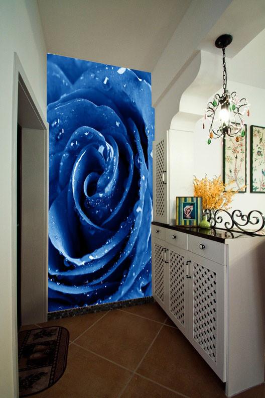 Blue Flower 1 Wallpaper AJ Wallpaper