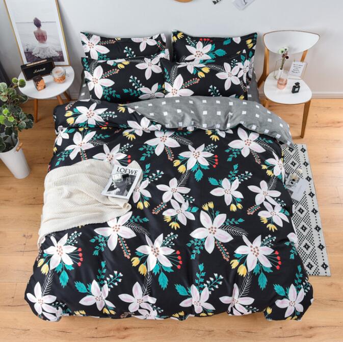 3D Flower Pattern 12123 Bed Pillowcases Quilt