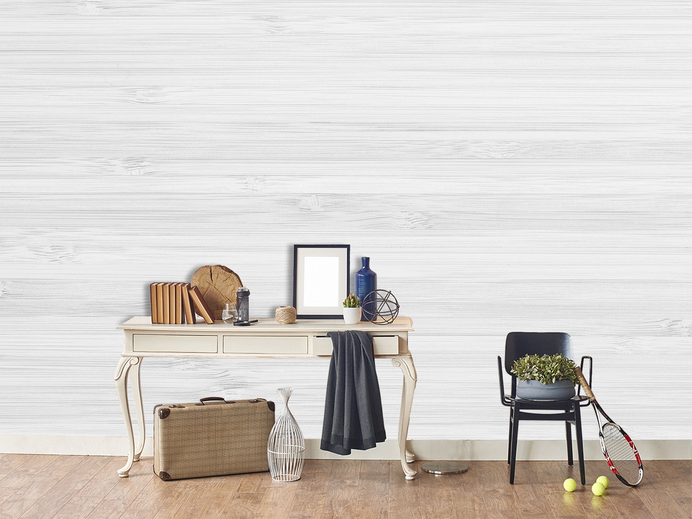 3D White Wooden Board 105 Wall Murals Wallpaper AJ Wallpaper 2