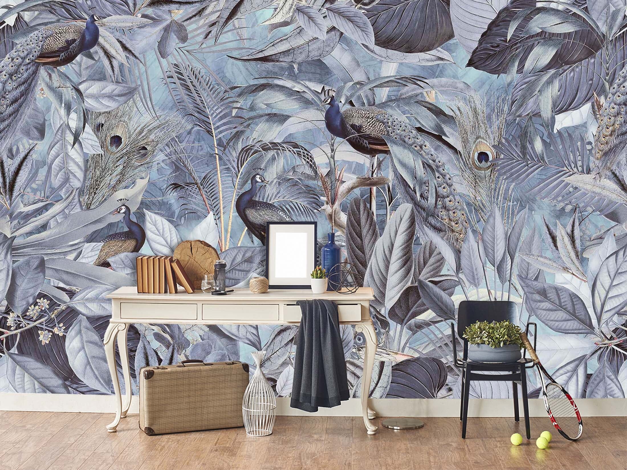 3D Night Forest 1007 Andrea haase Wall Mural Wall Murals Wallpaper AJ Wallpaper 2