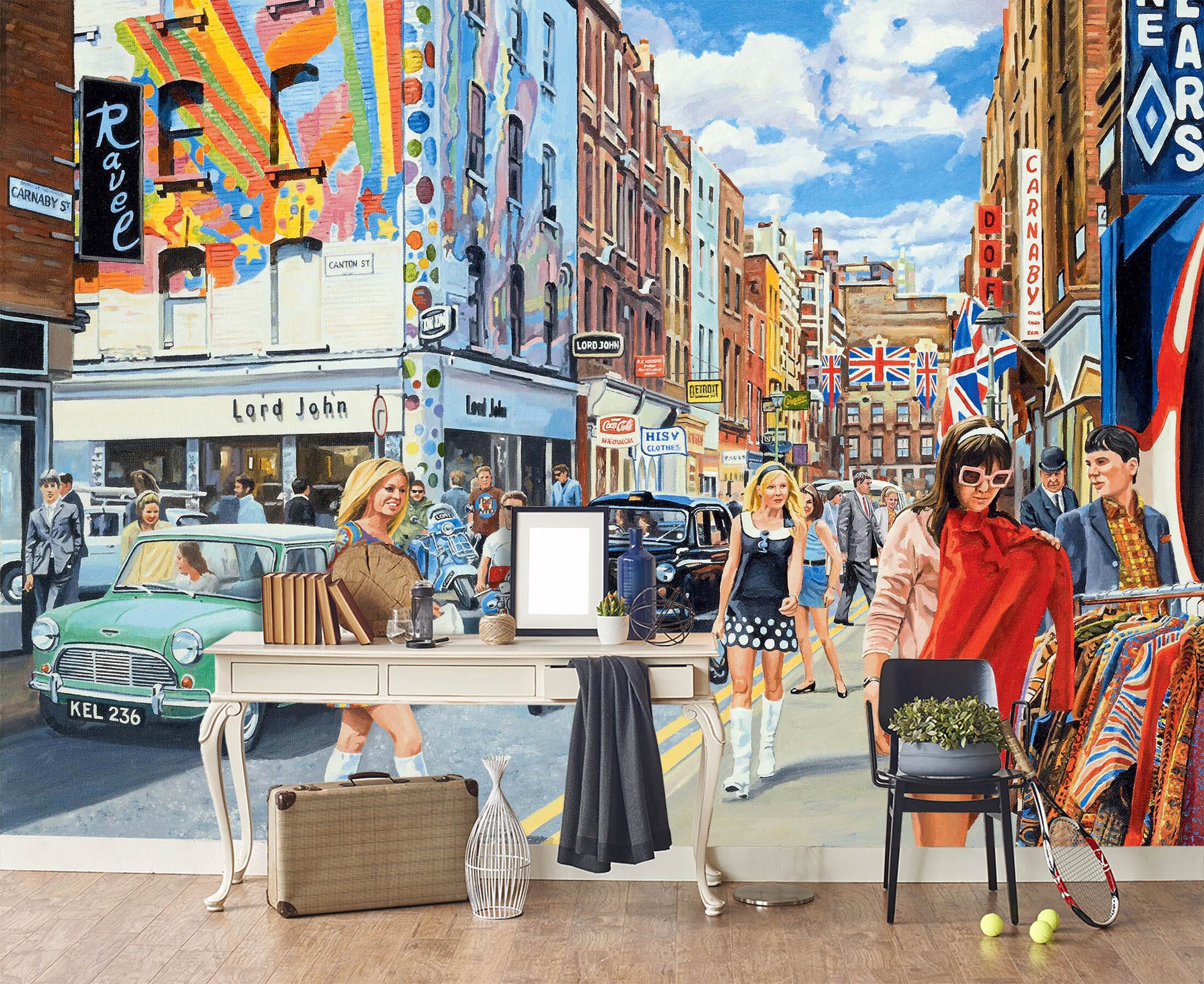 3D Fashion Girl 1013 Trevor Mitchell Wall Mural Wall Murals Wallpaper AJ Wallpaper 2