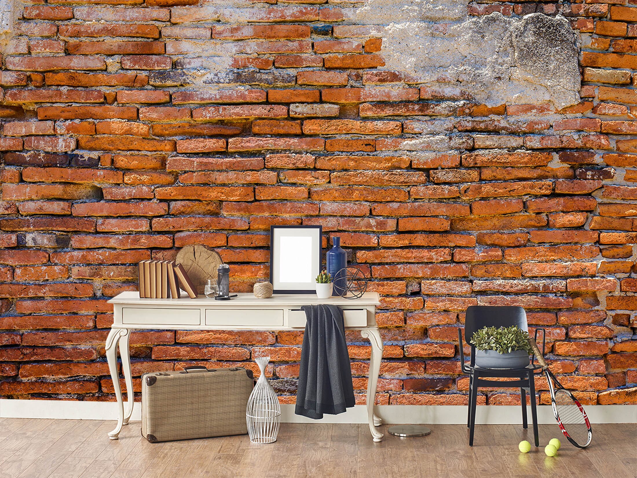 3D Red Brick Wall 102 Wall Murals Wallpaper AJ Wallpaper 2