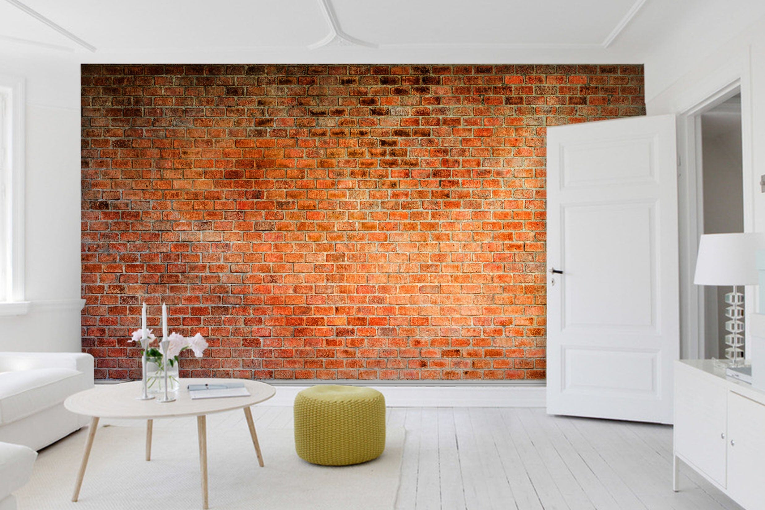 3D Red Brick Wall 35 Wall Murals Wallpaper AJ Wallpaper 2