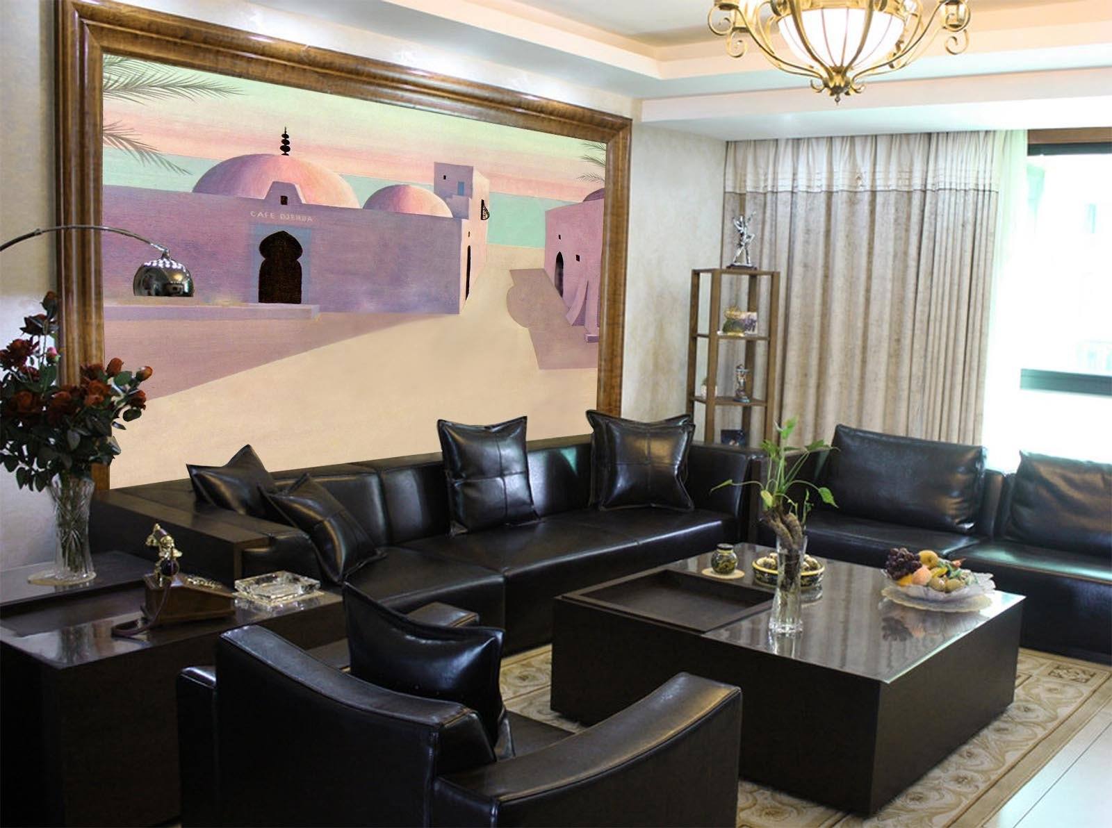 Beach Buildings Wallpaper AJ Wallpaper