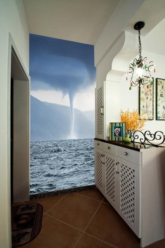 Waterspout Wallpaper AJ Wallpaper