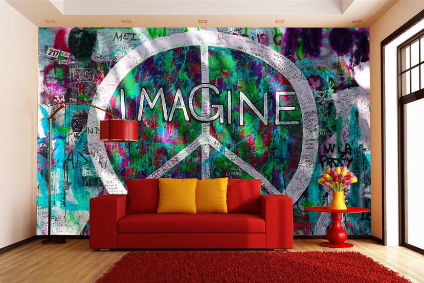 Imagine Graffiti Wallpaper AJ Wallpaper