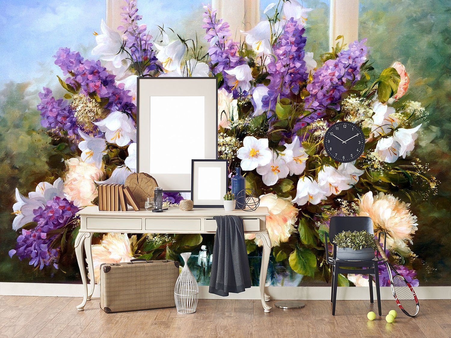 Window Vase Wallpaper AJ Wallpaper