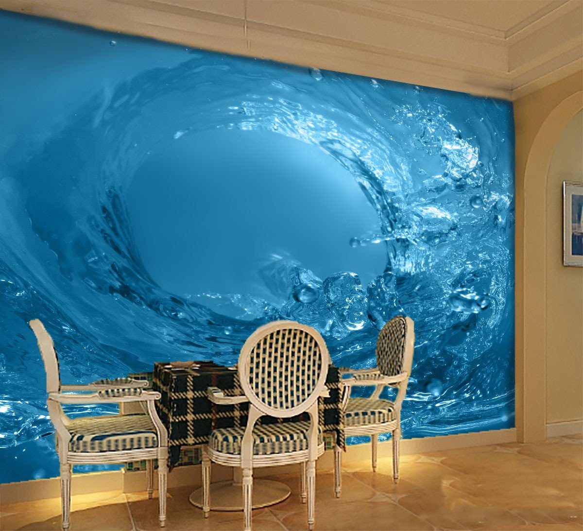 Spiral Waves Wallpaper AJ Wallpaper