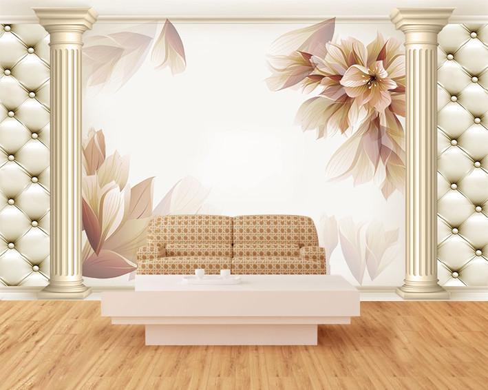 3D Blossoming Flowers 23 Wallpaper AJ Wallpaper