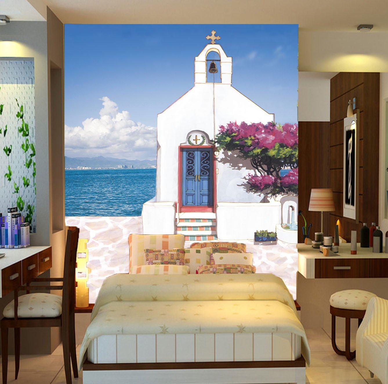 Beach Church Wallpaper AJ Wallpaper