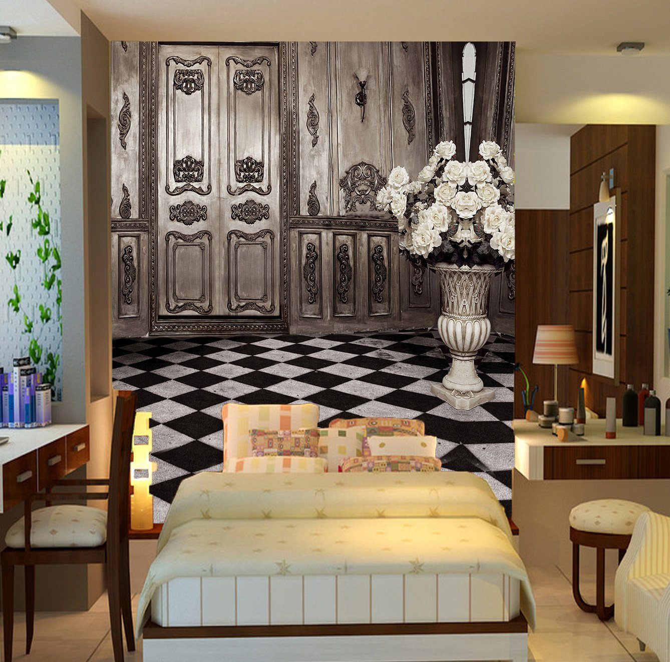 Delicate Door Wallpaper AJ Wallpaper