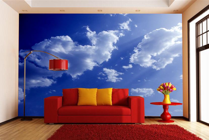 Floating White Clouds 1 Wallpaper AJ Wallpaper