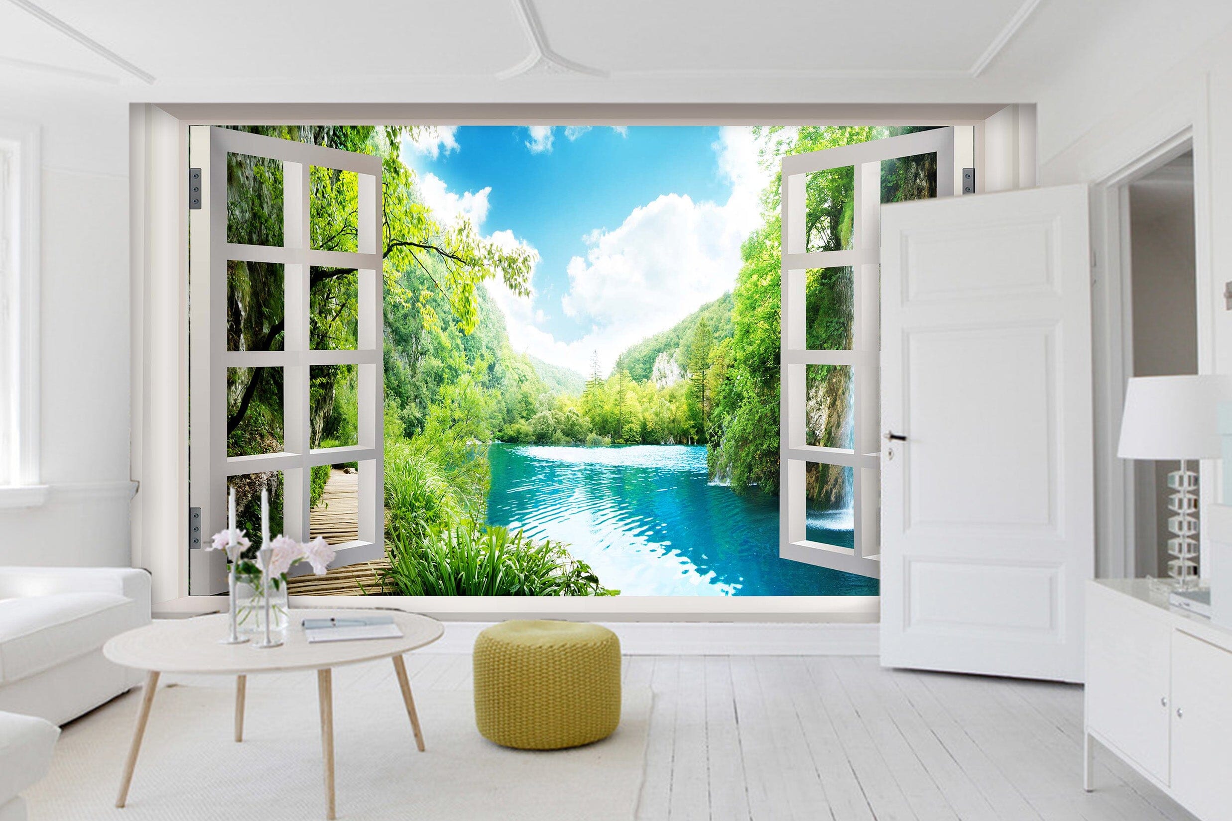 3D Landscape 1480 Wall Murals Wallpaper AJ Wallpaper 2