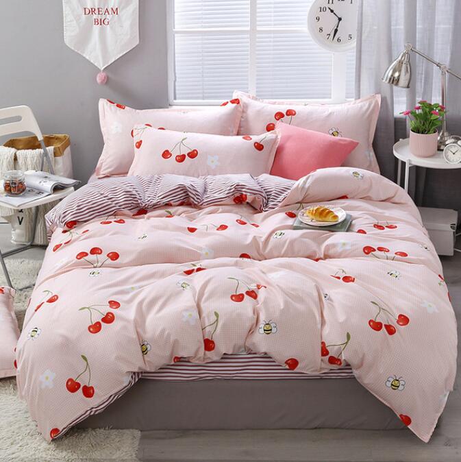3D Cherry 12169 Bed Pillowcases Quilt