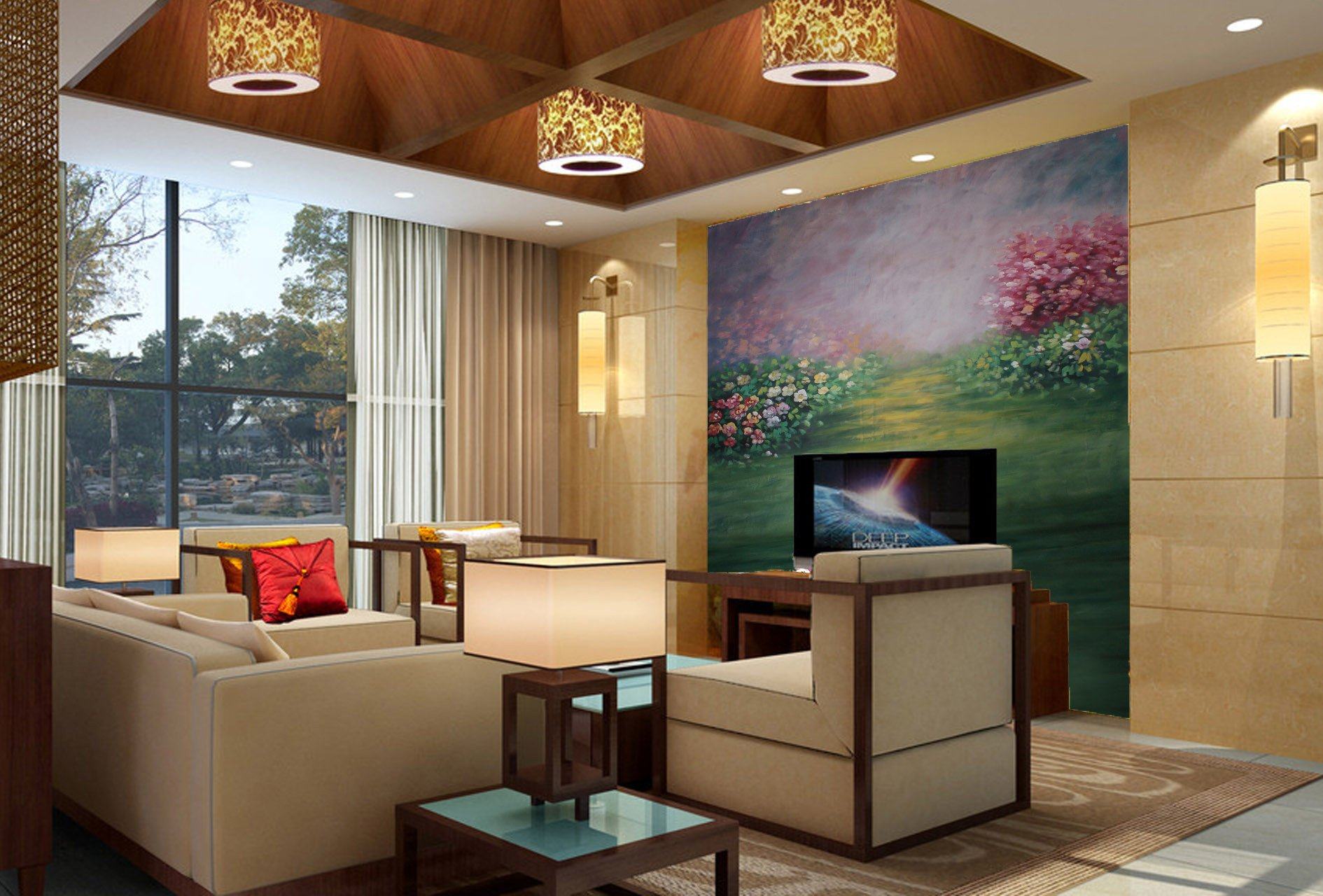 Flowers Road Wallpaper AJ Wallpaper