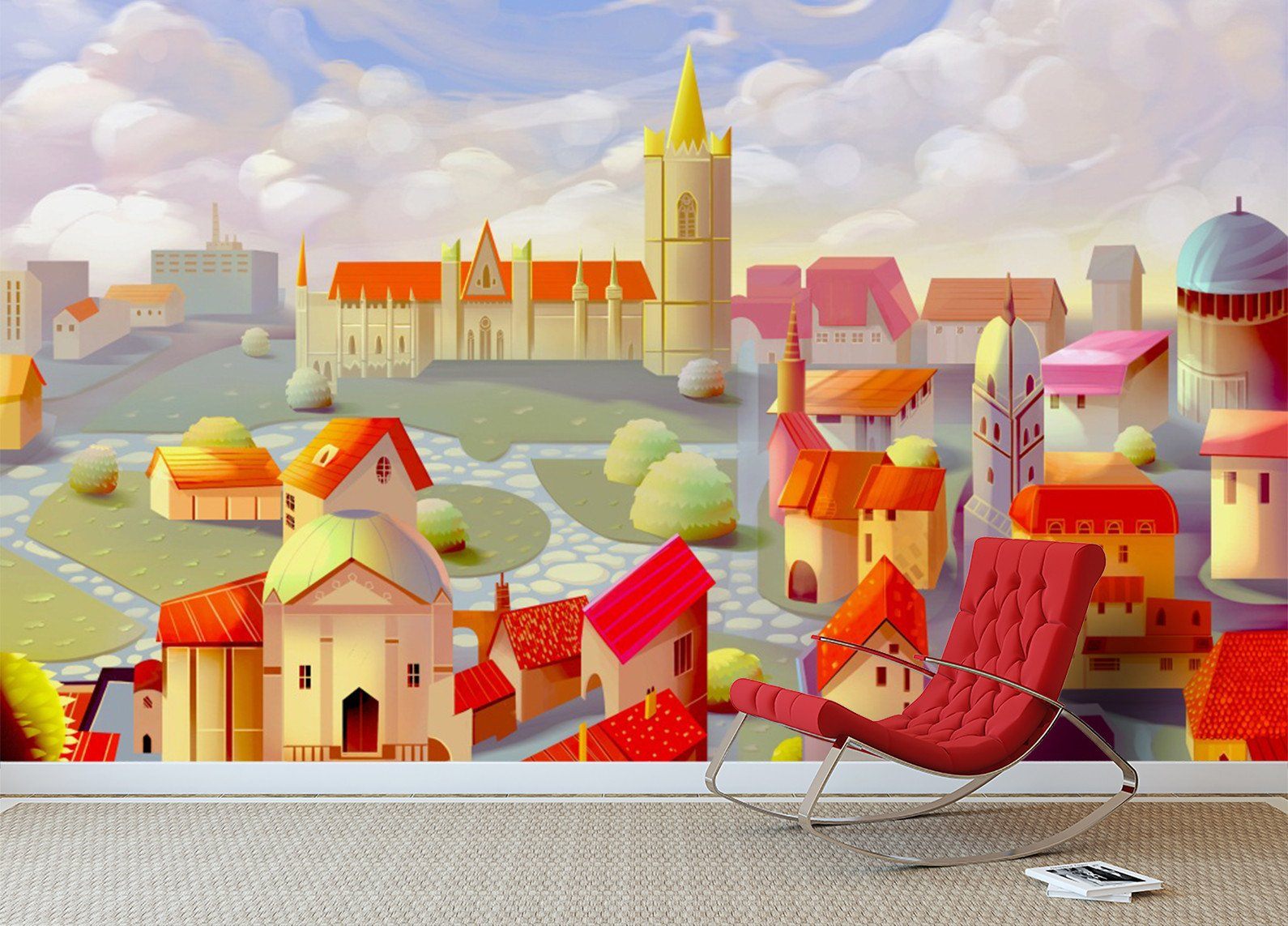 3D Fresh New Castle 569 Wallpaper AJ Wallpaper