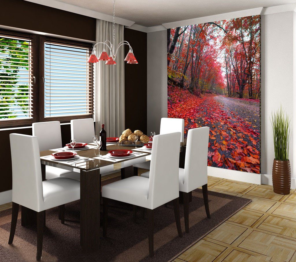 Rained Road 1 Wallpaper AJ Wallpaper