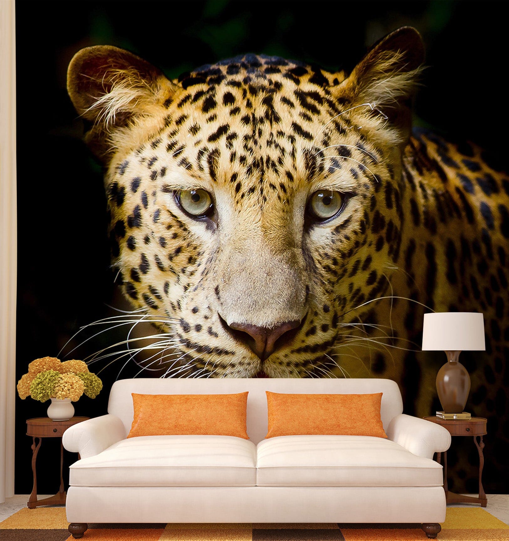 3D Beast Leopard 325 Wall Murals Wallpaper AJ Wallpaper 2