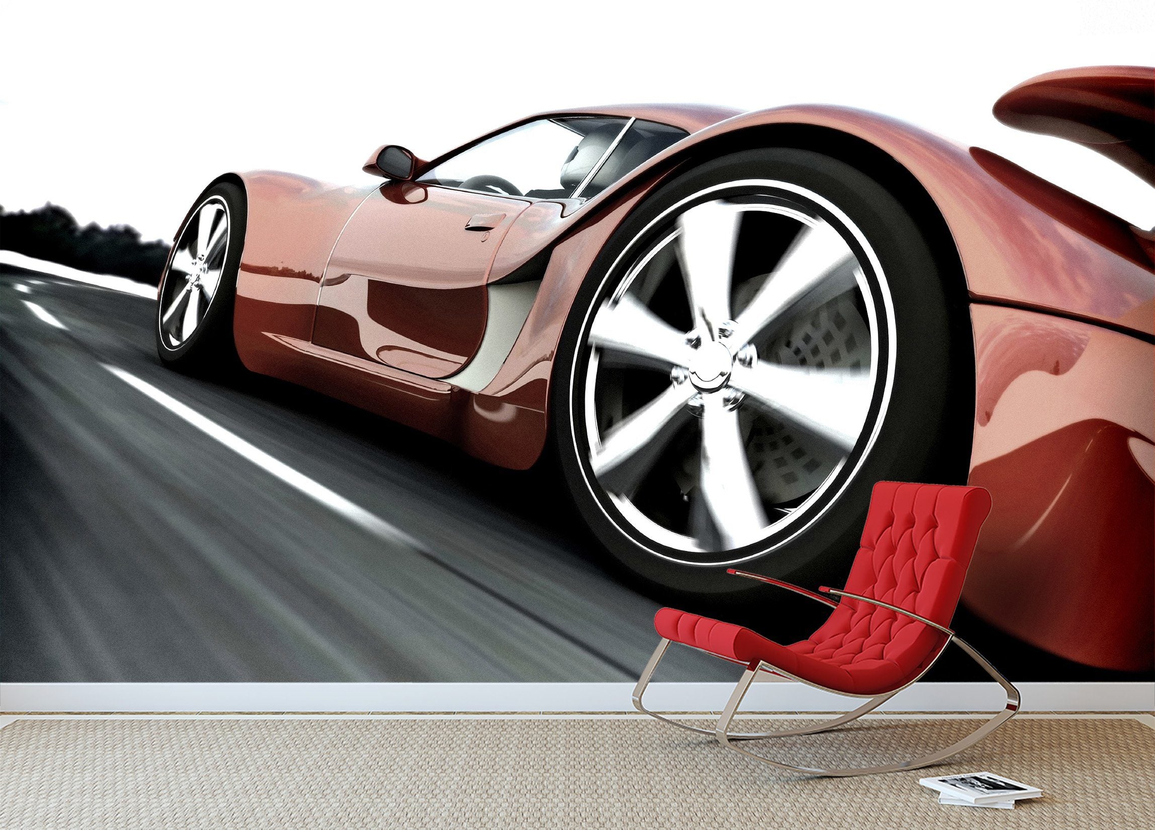 3D Sports Wheels 109 Wallpaper AJ Wallpaper