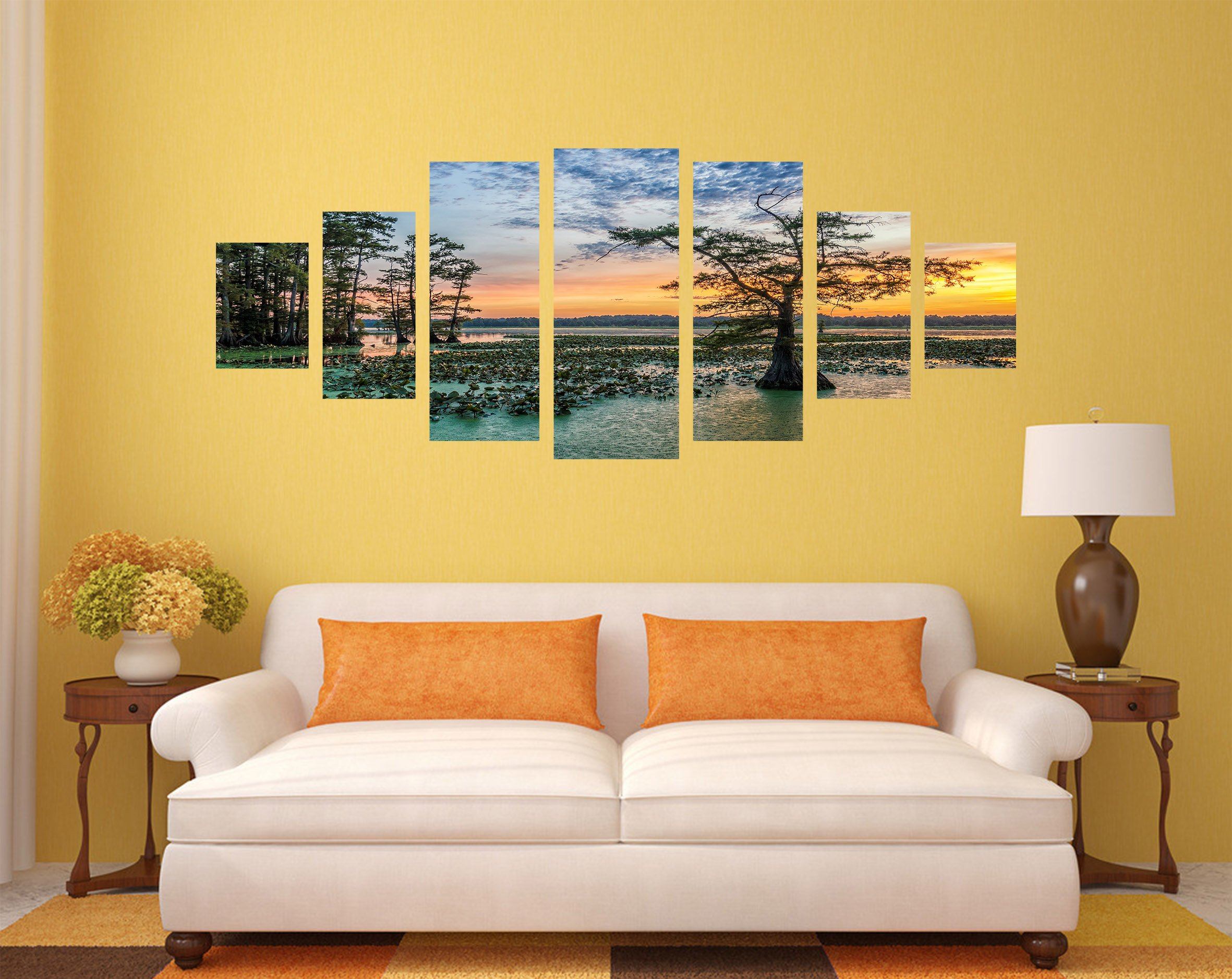 3D Lonely Tree 153 Unframed Print Wallpaper Wallpaper AJ Wallpaper