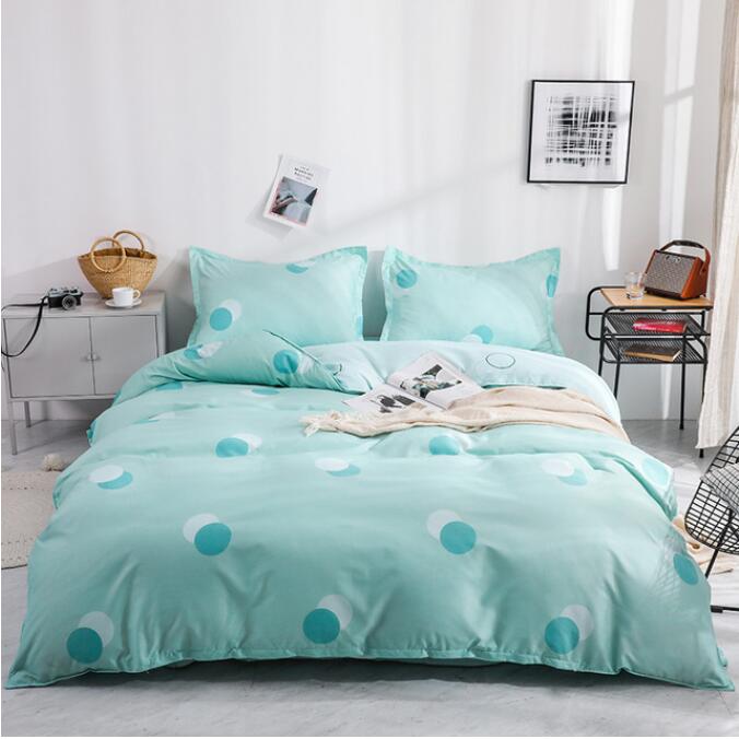 3D Mint Green Wave Dots 12092 Bed Pillowcases Quilt